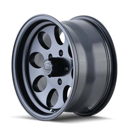 ION Type 171 16x8 / 5x114.3 BP / - 5mm Offset / 83.82mm Hub Matte Black Wheel - JDMuscleSPK516757