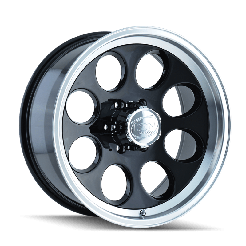 ION Type 171 17x9 / 5x114.3 BP / 0mm Offset / 83.82mm Hub Black/Machined Wheel - JDMuscleSPK516777