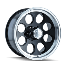 ION Type 171 17x9 / 5x114.3 BP / 0mm Offset / 83.82mm Hub Black/Machined Wheel - JDMuscleSPK516777
