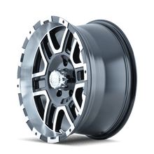 ION Type 179 16x8 / 5x114.3 BP / 10mm Offset / 83.82mm Hub Black/Machined Wheel - JDMuscleSPK516860