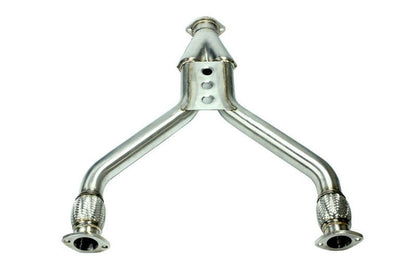 ISR Performance [03-08 350Z / 03-07 G35] Exhaust Y-Pipe - Stainless Steel - JDMuscleExhaust Mid PipesisrIS-Z33-Y