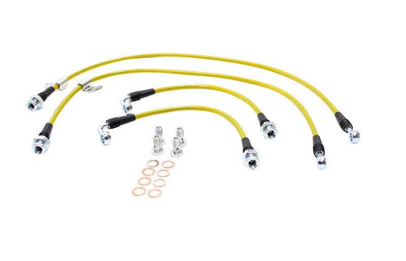 ISR Performance [03-08 350Z] Brake Line Kit for Brembo Brakes - Stainless Steel - JDMuscleBrake LinesisrIS-NIS-1335
