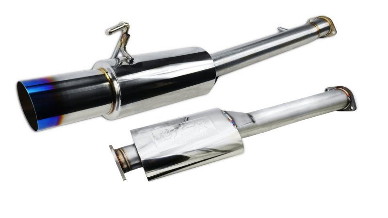 ISR Performance [03-09 350Z] GT Single Exhaust - Burnt Tip - JDMuscleSingle Exit ExhaustisrIS-GT-350Z-BT