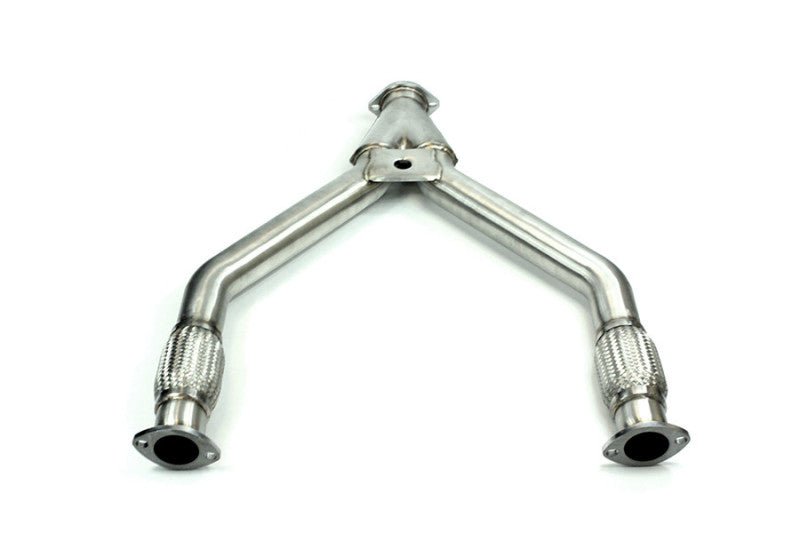 ISR Performance [09-20 370Z][08-13 G37] Exhaust Y-Pipe - Stainless Steel - JDMuscleExhaust Mid PipesisrIS-Z34-Y