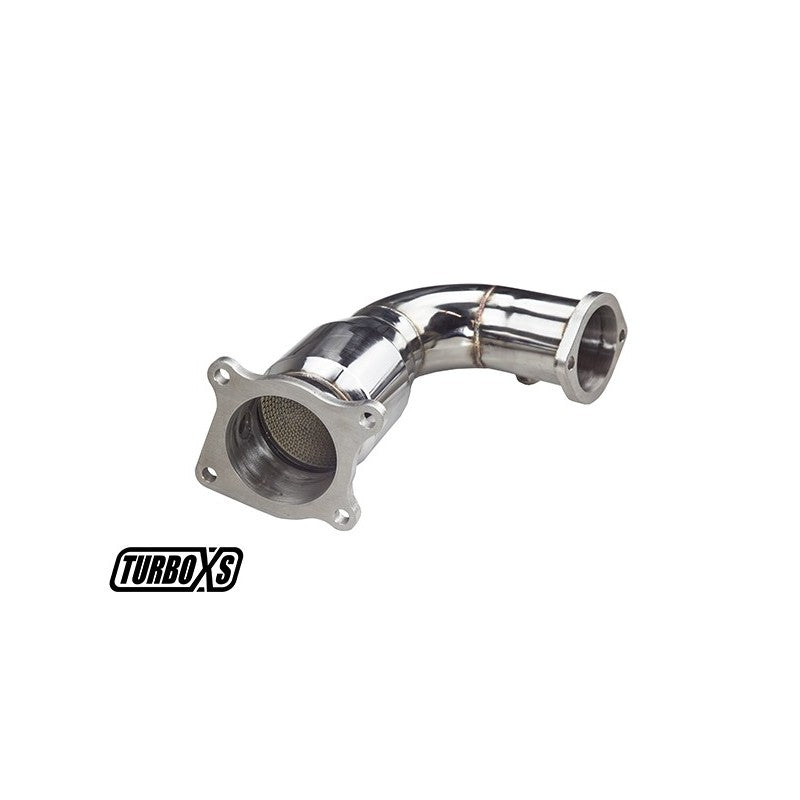 Turbo XS [15-21 WRX] Front/J Pipe w/ Catalytic Converter MT/CVT