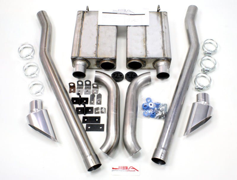 JBA 65 - 70 Ford Mustang 260 - 428 409SS Eleanor Style Dual Side Header Back Exhaust - JDMuscleShop the look 2jba50-2651