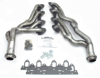 JBA 67 - 70 Ford Mustang 390 - 428 FE 1 - 3/4in - 2 - 1/2in Primary Raw 409 Tri Y Header - JDMuscleShop the look 2jba6655S