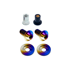 JDC Titanium Battery Cover Area Hardware (370Z) - JDMuscleEngine Dress - UpJDC-TI-370Z-BTTY-CVR-HWBurnt