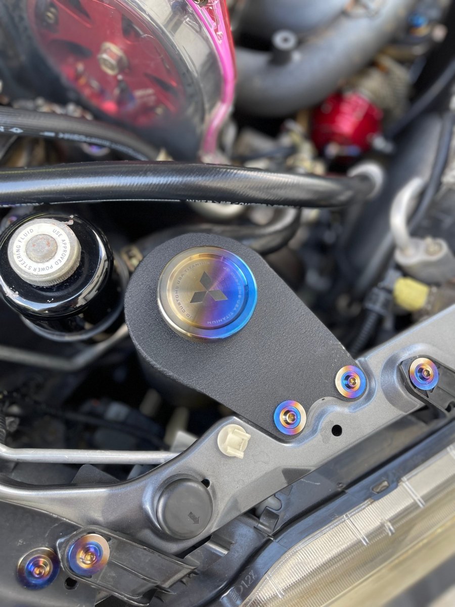 JDC Titanium Cap for JM Fab Tanks (Evo 7/8/9) - JDMuscleOil CapsJDC-TI-JF-CAPBurntNo Thanks