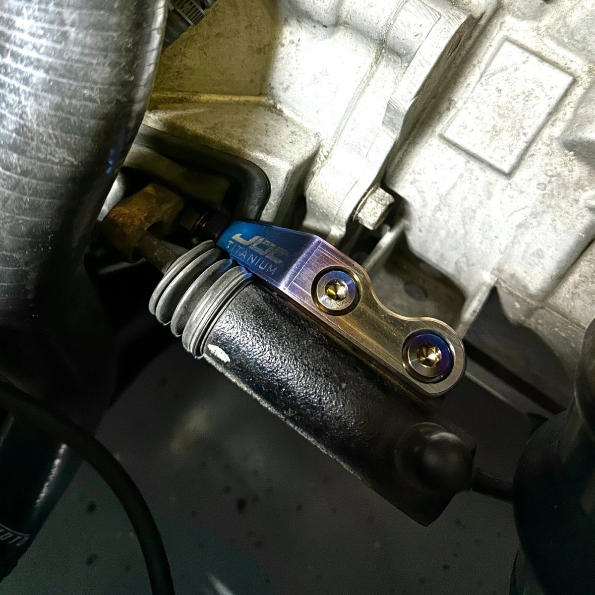 JDC Titanium Clutch Fork Stop (Evo 7/8/9/X) - JDMuscleClutch AccessoriesJDC-TI-CFSBurnt
