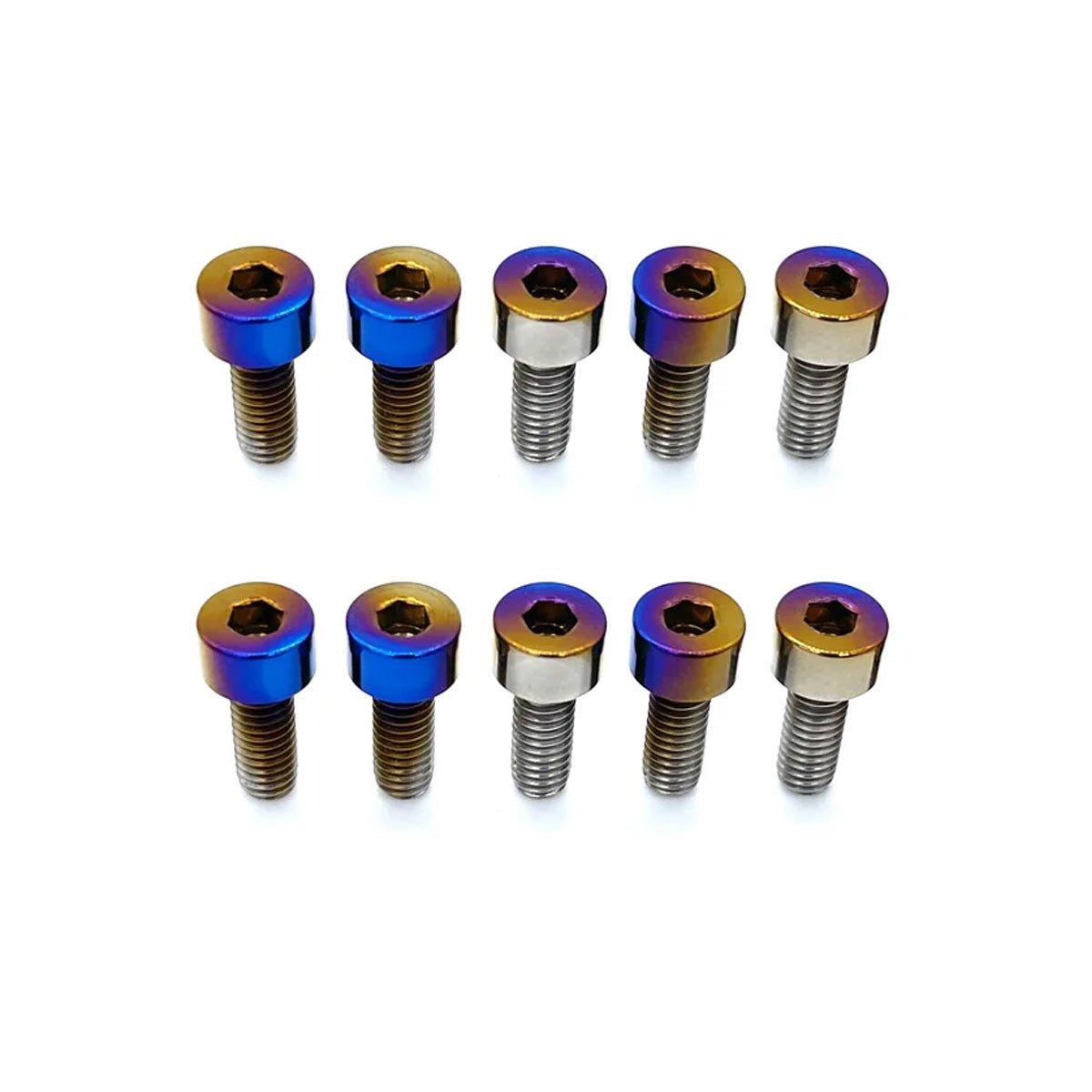 JDC Titanium Coil and Cam Cover Hardware (MK4 Supra) - JDMuscleEngine Dress - UpJDC-Ti-CCCH-MK4Burnt