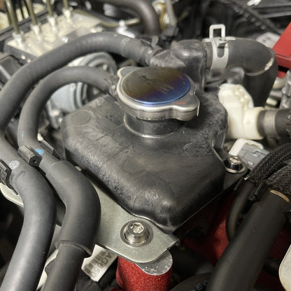 JDC Titanium Coolant Expansion Tank Hardware Kit (15 - 21 WRX/STi) - JDMuscleEngine Dress - UpJDC-TI-SUB-CETBurnt