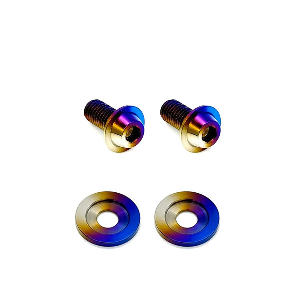 JDC Titanium Coolant Reservoir Hardware Kit (Nissan 370Z) - JDMuscleEngine Dress - UpJDC-TI-370Z-CoolResBurnt