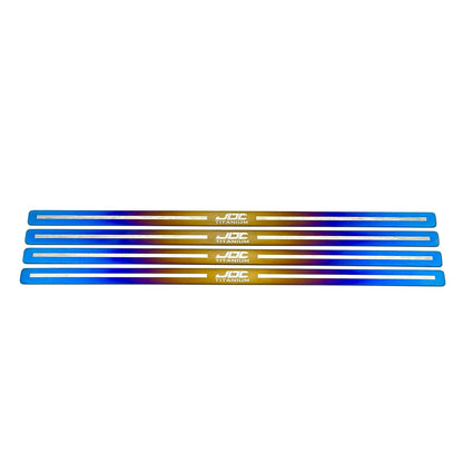 JDC Titanium Door Sill Plates (R35 GT-R)