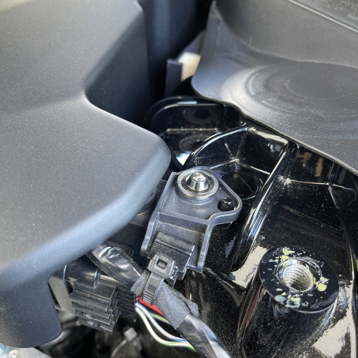 JDC Titanium ECU Bracket Hardware (MK5 Supra) - JDMuscleEngine Dress - UpJDC-TI-A90-ECUBHKBurnt