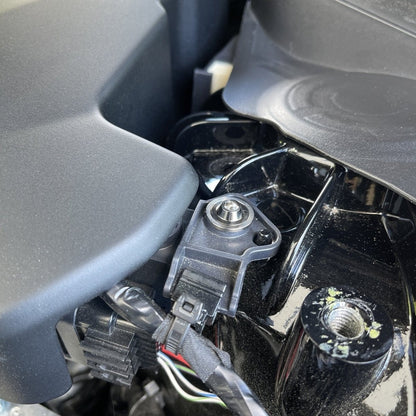 JDC Titanium ECU Bracket Hardware (MK5 Supra) - JDMuscleEngine Dress - UpJDC-TI-A90-ECUBHKBurnt