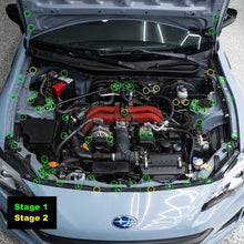 JDC Titanium Engine Bay Dress - Up Hardware Kit (13 - 21 FRS/BRZ/86) - JDMuscleEngine Dress - UpJDC-TI-FRZ86-FEBK-S1-FFA-TIStage 1Flush - Fit Allen HeadBurnt