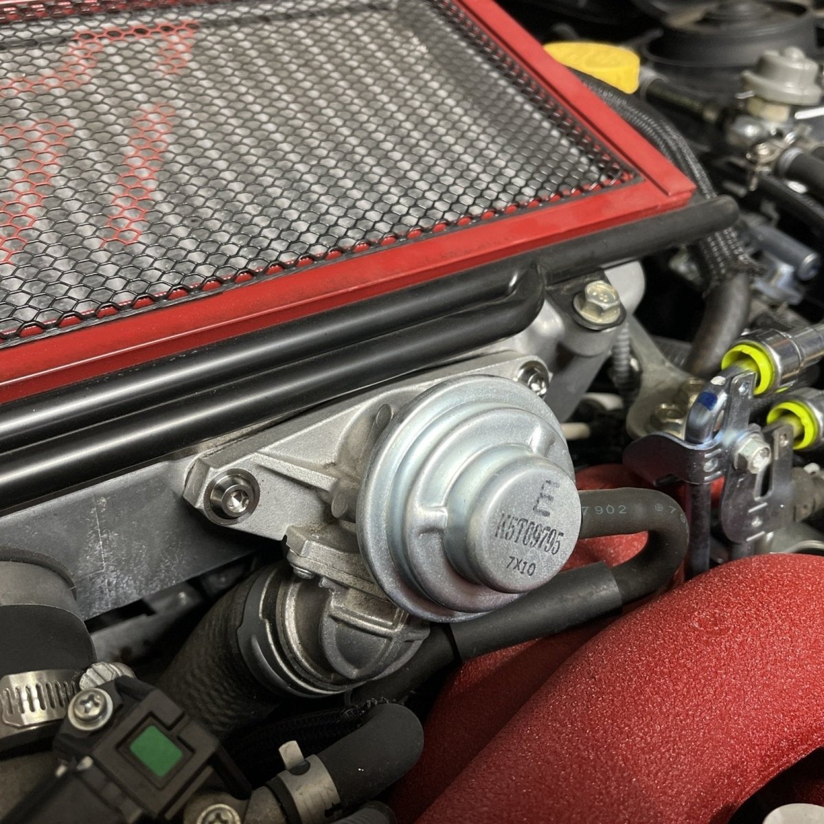 JDC Titanium Engine Bay Dress - Up Hardware Kit (15 - 21 Subaru STi) - JDMuscleEngine Dress - UpJDC-TI-SUB-FULLEBk-FFA-TIFlush Fit Allen HeadBurnt