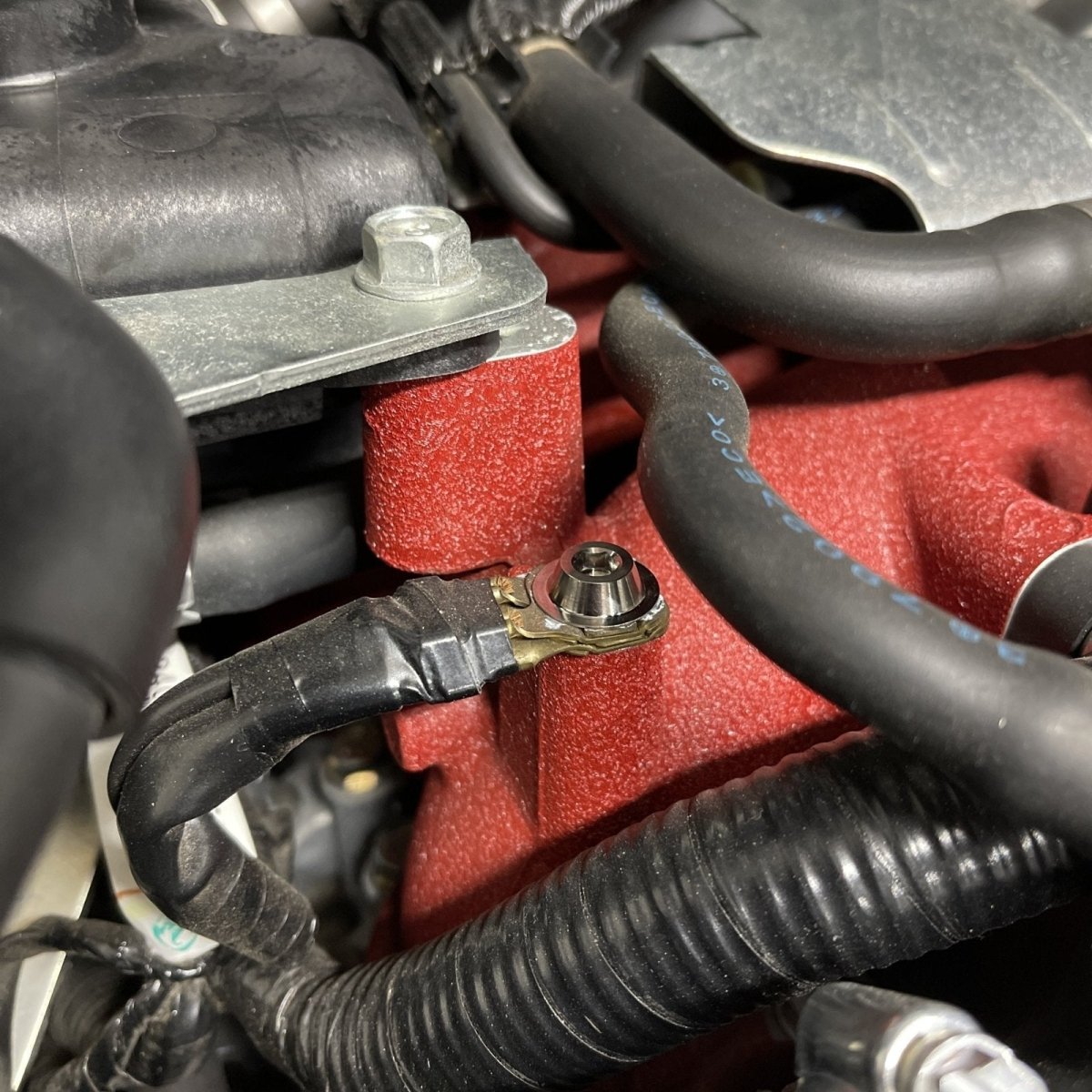 JDC Titanium Engine Bay Dress - Up Hardware Kit (15 - 21 Subaru STi) - JDMuscleEngine Dress - UpJDC-TI-SUB-FULLEBk-FFA-TIFlush Fit Allen HeadBurnt