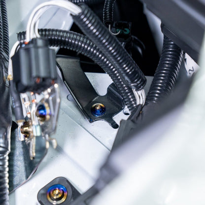 JDC Titanium Engine Bay Dress - Up Hardware Kit (23+ GR Corolla) - JDMuscleEngine Dress - UpJDC-TI-GRC-FEBHK-S1-FFA-TIStage 1Flush - Fit Allen Head BoltsBurnt