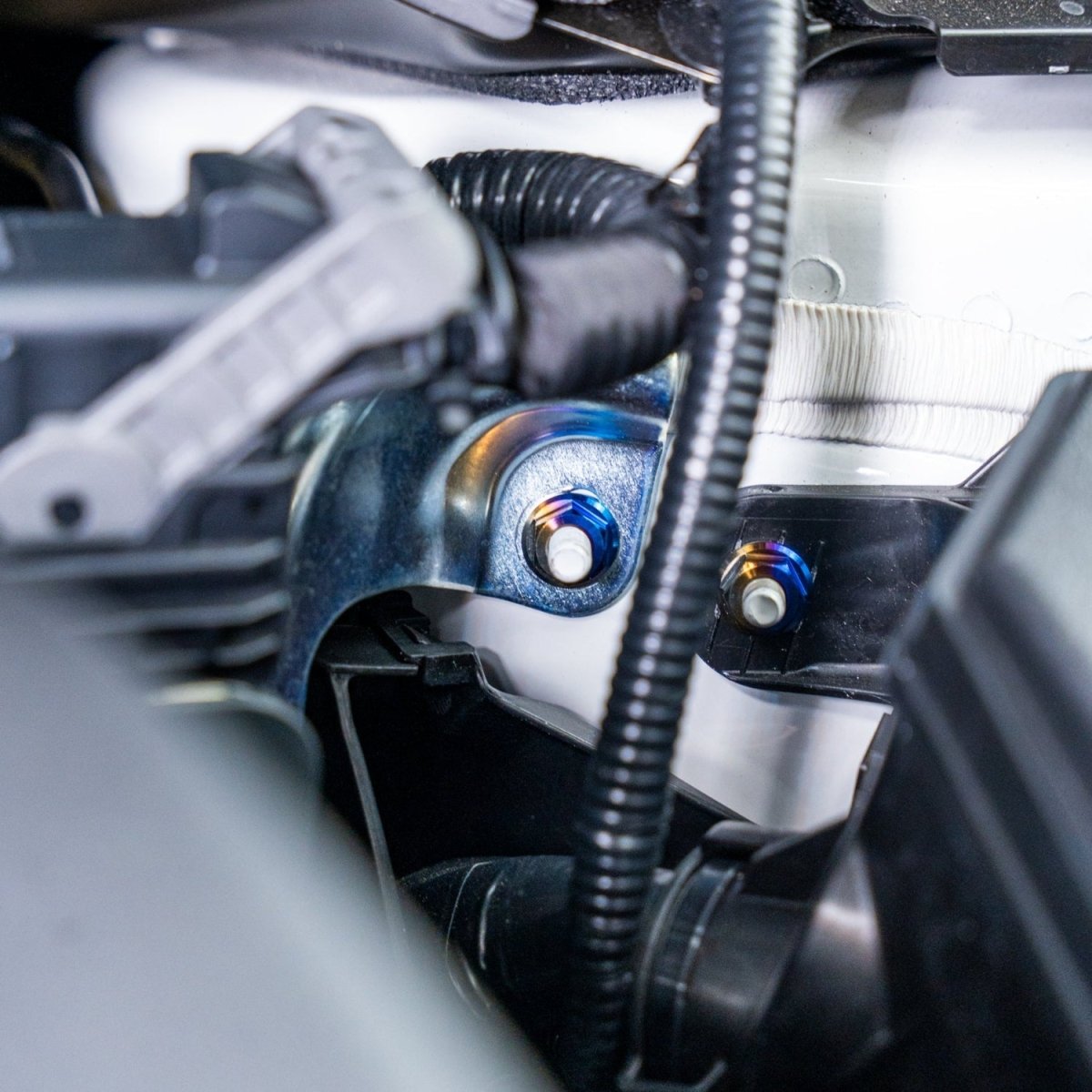 JDC Titanium Engine Bay Dress - Up Hardware Kit (23+ GR Corolla) - JDMuscleEngine Dress - UpJDC-TI-GRC-FEBHK-S1-FFA-TIStage 1Flush - Fit Allen Head BoltsBurnt