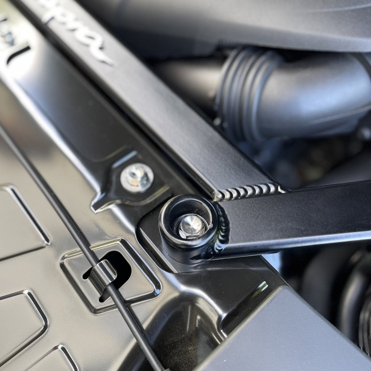 JDC Titanium Engine Bay Dress - Up Hardware Kit (A90/A91 Supra) - JDMuscleEngine Dress - UpJDC-TI-A90-FEBHKBurnt