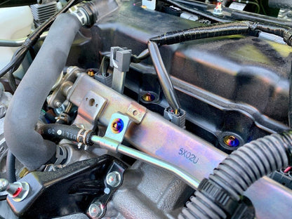 JDC Titanium Engine Bay Dress - Up Hardware Kit (Evo X) - JDMuscleEngine Dress - UpJDC-TI-EVOX-FEBKBurnt