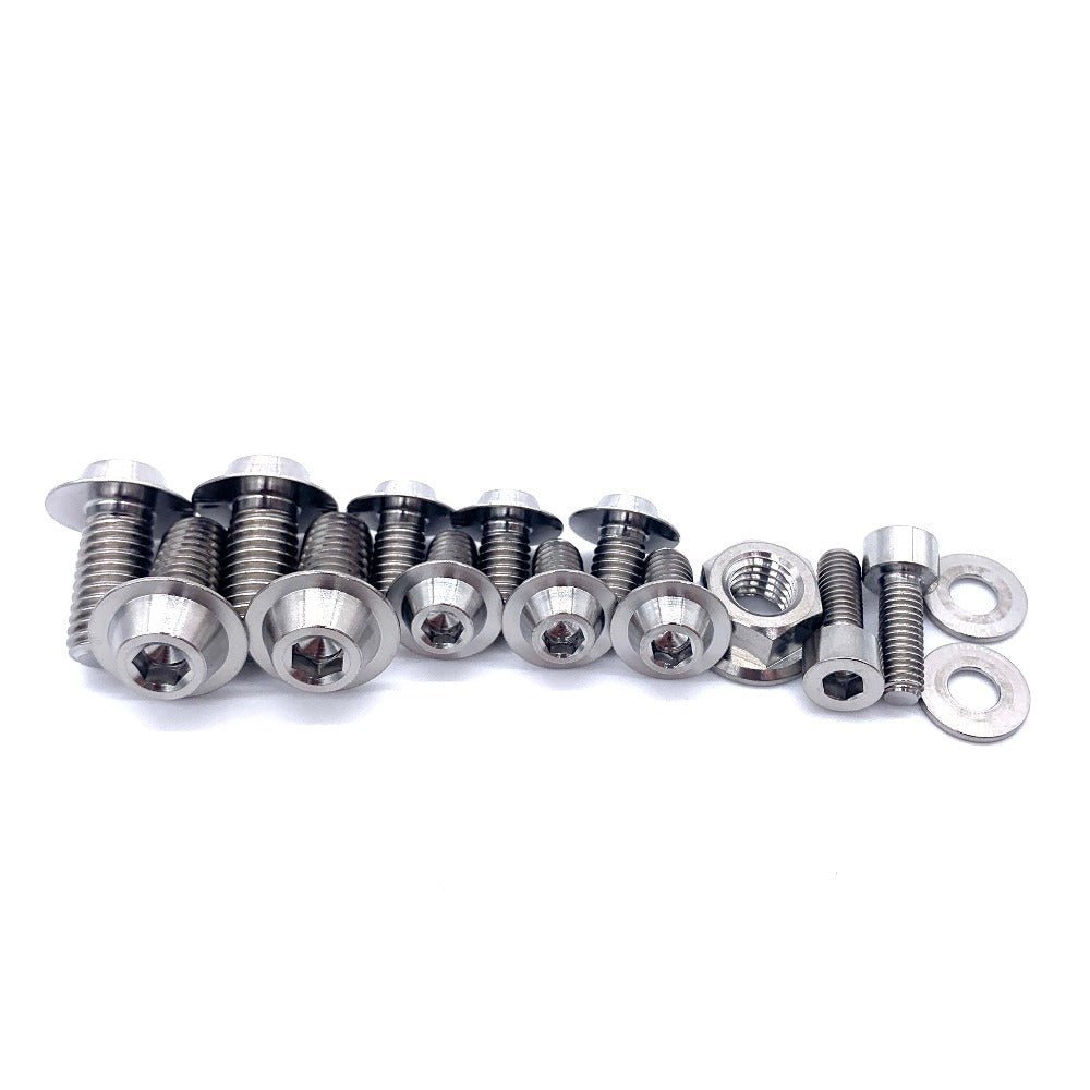 JDC Titanium Engine Bay Dress - Up Hardware Kit (Evo X) - JDMuscleEngine Dress - UpJDC-TI-EVOX-FEBKBurnt