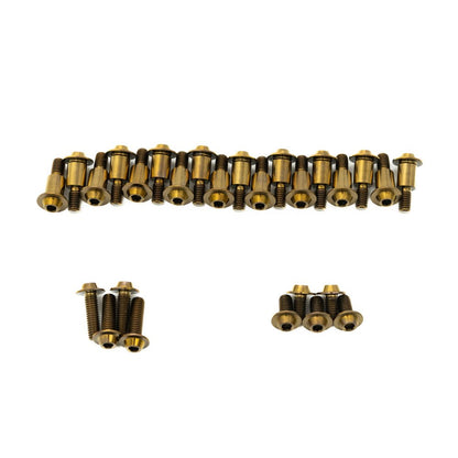 JDC Titanium Engine Bay Dress - Up Hardware Kit (Evo X) - JDMuscleEngine Dress - UpJDC-TI-EVOX-FEBKBurnt