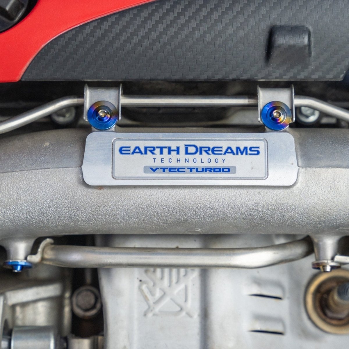 JDC Titanium Engine Bay Dress - Up Hardware Kit (Honda FK8 Type R) - JDMuscleEngine Dress - UpJDC-TI-FK8-FULLEBK-TIBurnt