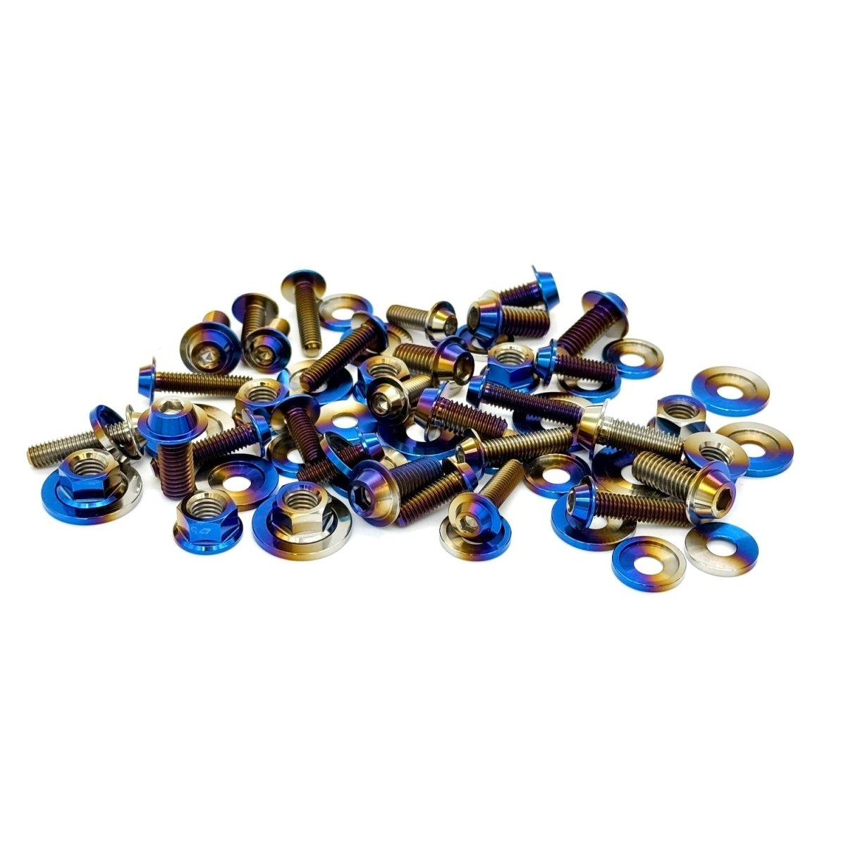 JDC Titanium Engine Bay Dress - Up Hardware Kit (Honda FK8 Type R) - JDMuscleEngine Dress - UpJDC-TI-FK8-FULLEBK-TIBurnt