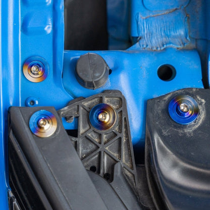 JDC Titanium Engine Bay Dress - Up Hardware Kit (Honda FK8 Type R) - JDMuscleEngine Dress - UpJDC-TI-FK8-FULLEBK-TIBurnt