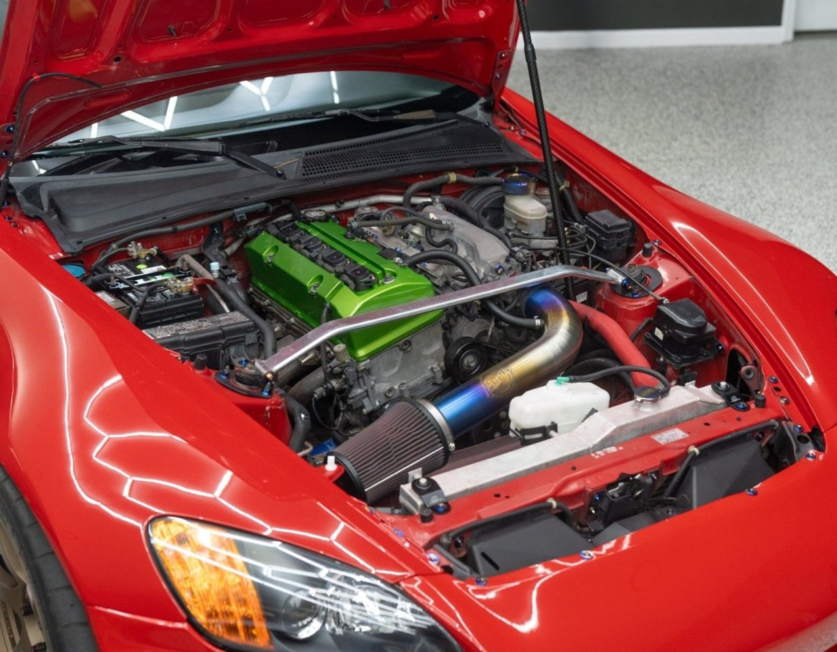 JDC Titanium Engine Bay Dress - Up Hardware Kit (Honda S2000) - JDMuscleEngine Dress - UpJDC-TI-S2000-FEBKBurnt