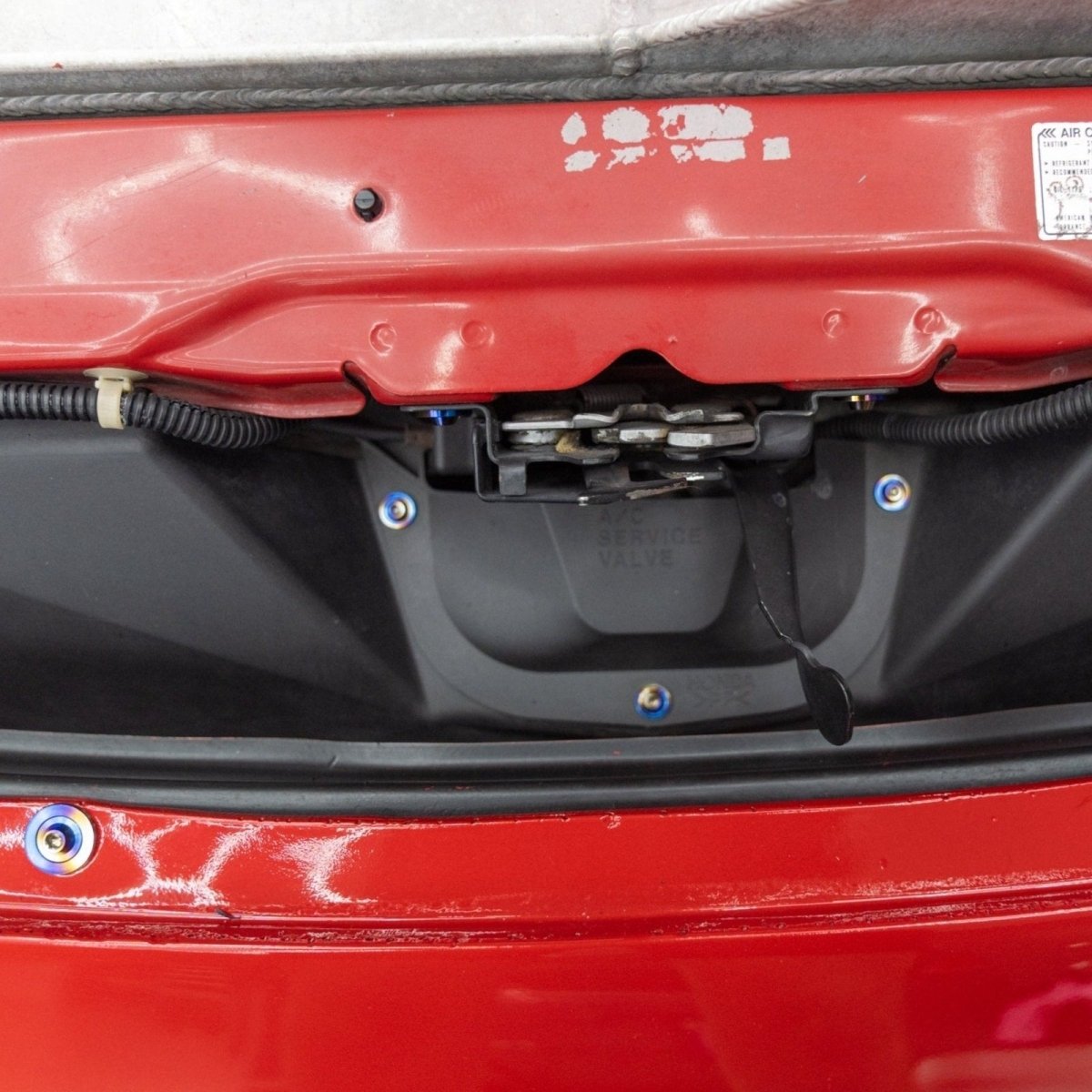 JDC Titanium Engine Bay Dress - Up Hardware Kit (Honda S2000) - JDMuscleEngine Dress - UpJDC-TI-S2000-FEBKBurnt