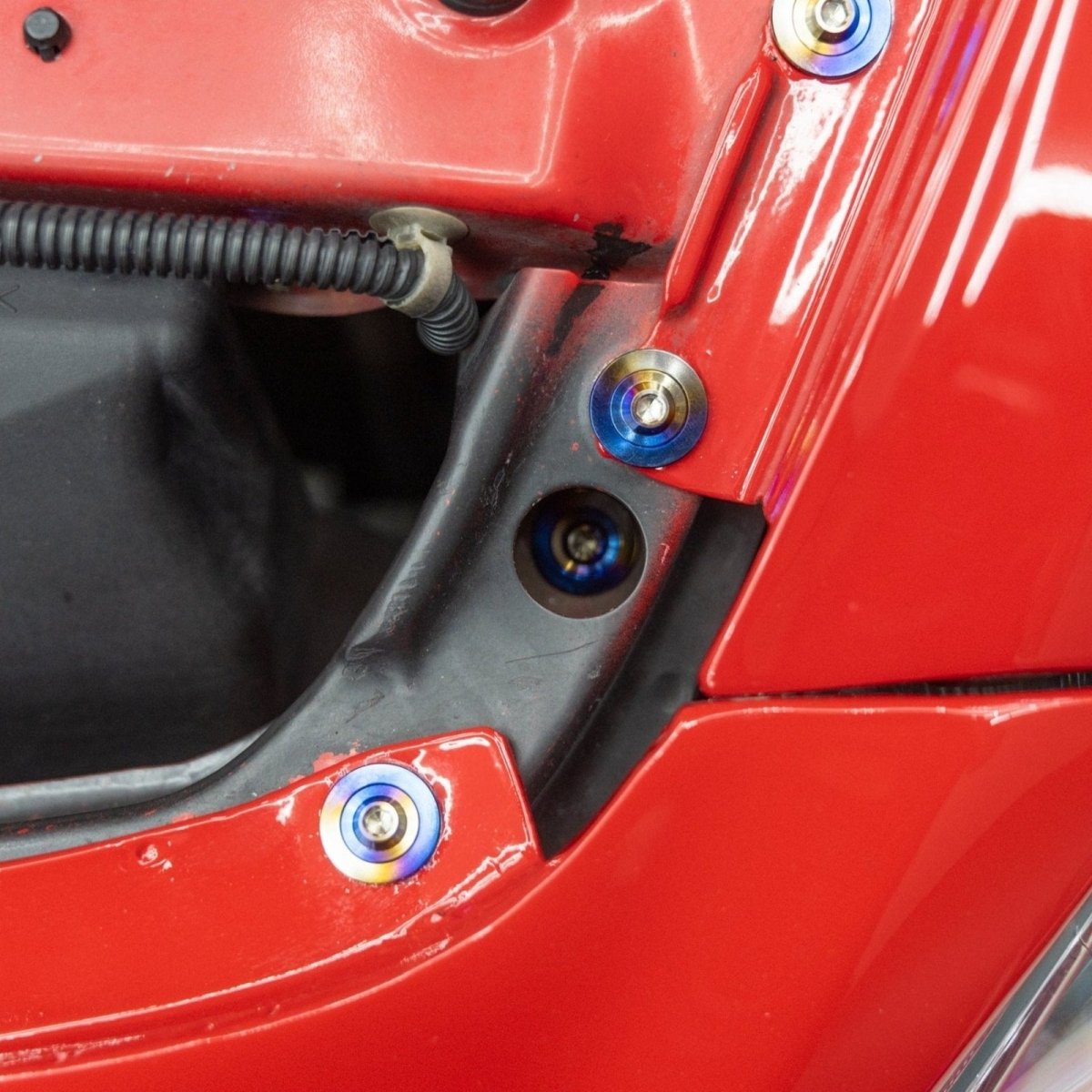 JDC Titanium Engine Bay Dress - Up Hardware Kit (Honda S2000) - JDMuscleEngine Dress - UpJDC-TI-S2000-FEBKBurnt