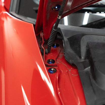 JDC Titanium Engine Bay Dress - Up Hardware Kit (Honda S2000) - JDMuscleEngine Dress - UpJDC-TI-S2000-FEBKBurnt