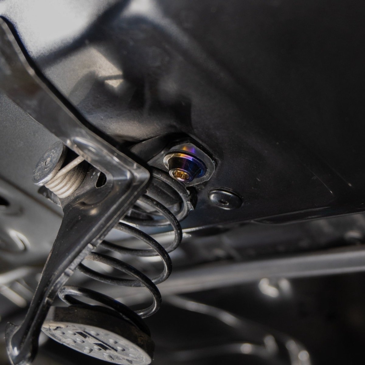 JDC Titanium Engine Bay Dress - Up Hardware Kit (Nissan 370Z) - JDMuscleEngine Dress - UpJDC-TI-370Z-FEBHK-BKStage 1Burnt