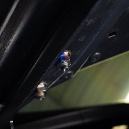 JDC Titanium Engine Bay Dress - Up Hardware Kit (Nissan 370Z) - JDMuscleEngine Dress - UpJDC-TI-370Z-FEBHK-BKStage 1Burnt