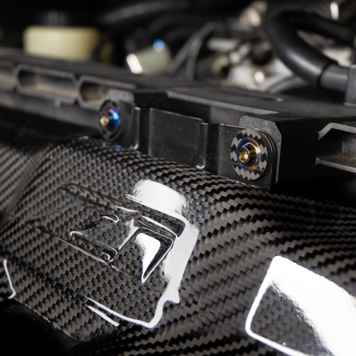 JDC Titanium Engine Bay Dress - Up Hardware Kit (Nissan 370Z) - JDMuscleEngine Dress - UpJDC-TI-370Z-FEBHK-BKStage 1Burnt