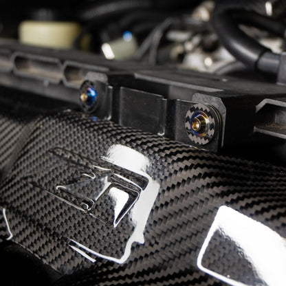 JDC Titanium Engine Bay Dress - Up Hardware Kit (Nissan 370Z) - JDMuscleEngine Dress - UpJDC-TI-370Z-FEBHK-BKStage 1Burnt