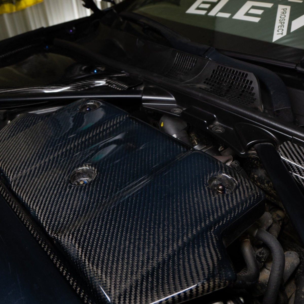 JDC Titanium Engine Bay Dress - Up Hardware Kit (Nissan 370Z) - JDMuscleEngine Dress - UpJDC-TI-370Z-FEBHK-BKStage 1Burnt