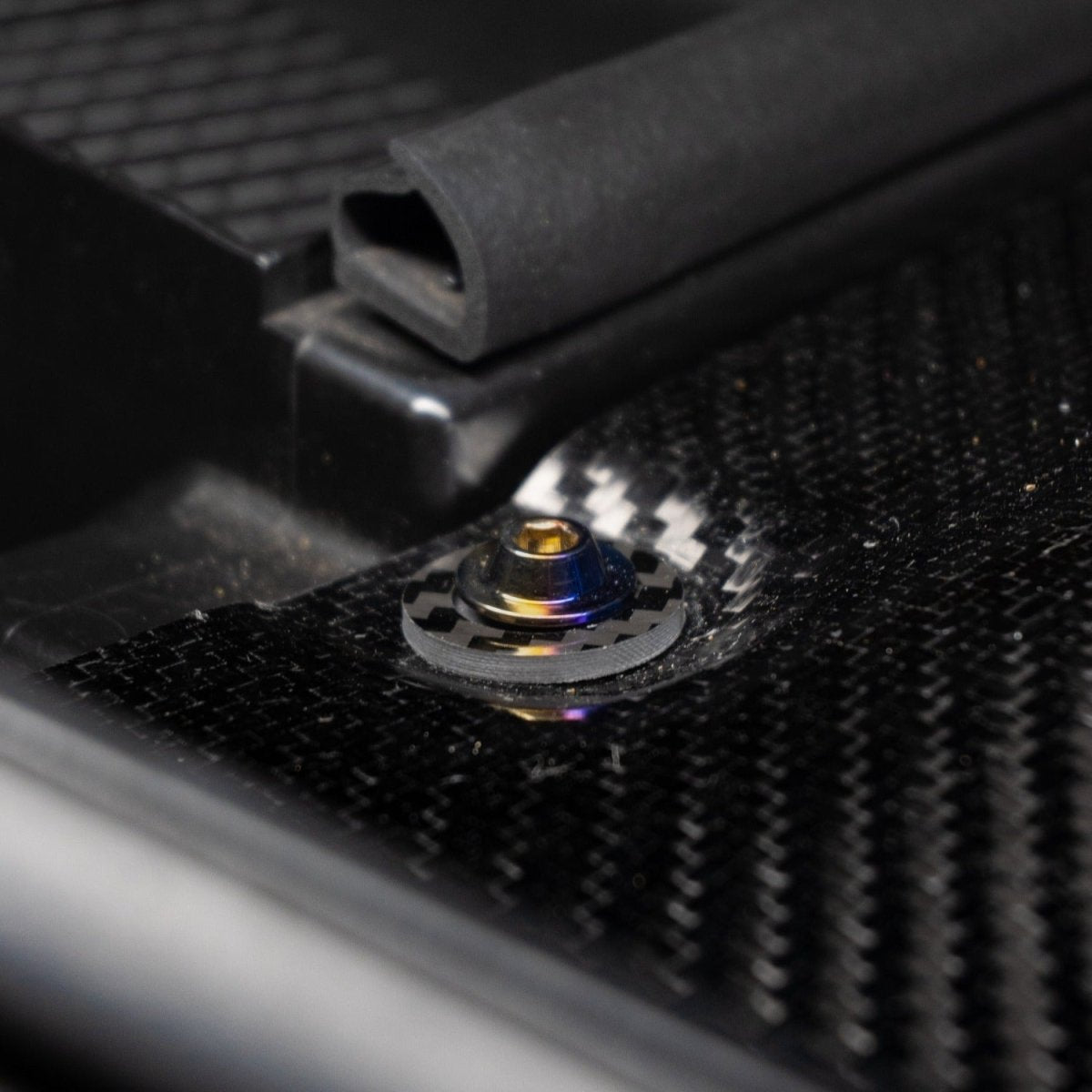 JDC Titanium Engine Bay Dress - Up Hardware Kit (Nissan 370Z) - JDMuscleEngine Dress - UpJDC-TI-370Z-FEBHK-BKStage 1Burnt