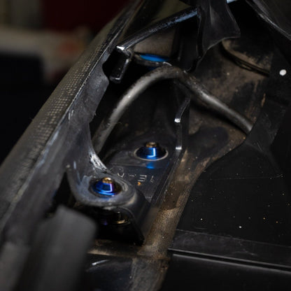 JDC Titanium Engine Bay Dress - Up Hardware Kit (Nissan 370Z) - JDMuscleEngine Dress - UpJDC-TI-370Z-FEBHK-BKStage 1Burnt