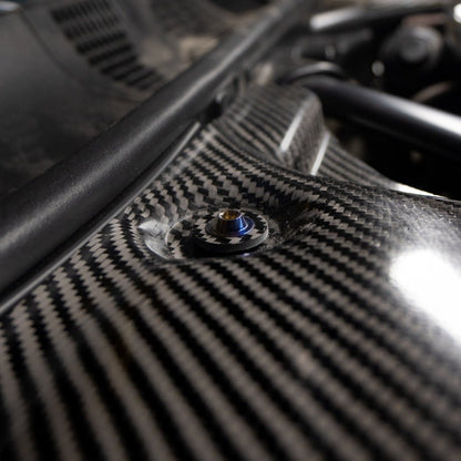 JDC Titanium Engine Bay Dress - Up Hardware Kit (Nissan 370Z) - JDMuscleEngine Dress - UpJDC-TI-370Z-FEBHK-BKStage 1Burnt