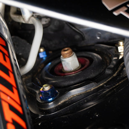 JDC Titanium Engine Bay Dress - Up Hardware Kit (Nissan 370Z) - JDMuscleEngine Dress - UpJDC-TI-370Z-FEBHK-BKStage 1Burnt