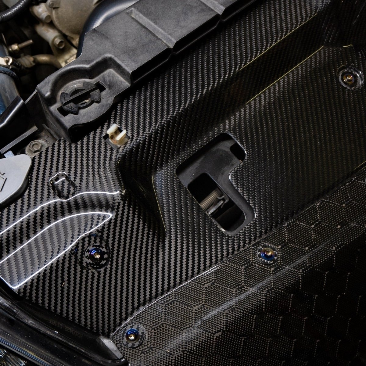 JDC Titanium Engine Bay Dress - Up Hardware Kit (Nissan 370Z) - JDMuscleEngine Dress - UpJDC-TI-370Z-FEBHK-BKStage 1Burnt