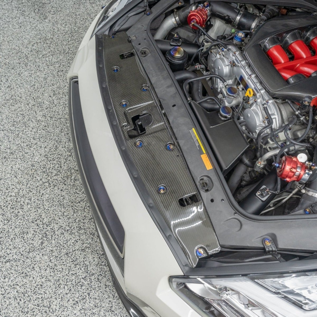 JDC Titanium Engine Bay Dress - Up Hardware Kit (R35 GT - R) - JDMuscleEngine Dress - UpJDC-TI-GTR-FEBHK-STG1Stage 1BurntFlush - Fit Allen