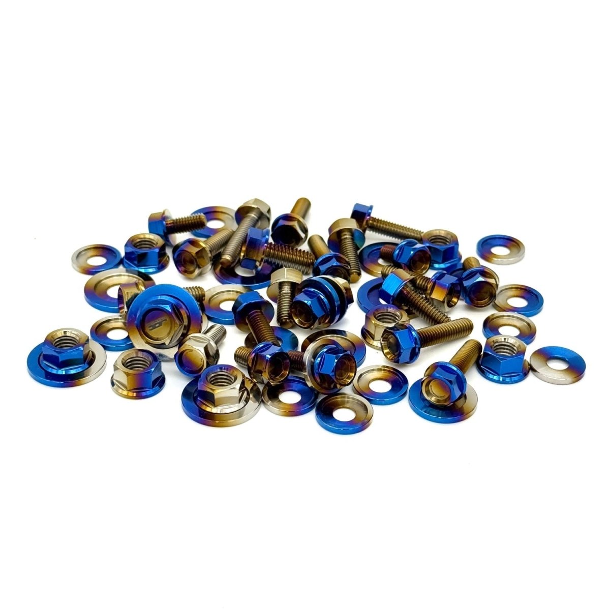 JDC Titanium Engine Bay Dress - Up Hardware Kit (R35 GT - R) - JDMuscleEngine Dress - UpJDC-TI-GTR-FEBHK-STG1Stage 1BurntFlush - Fit Allen