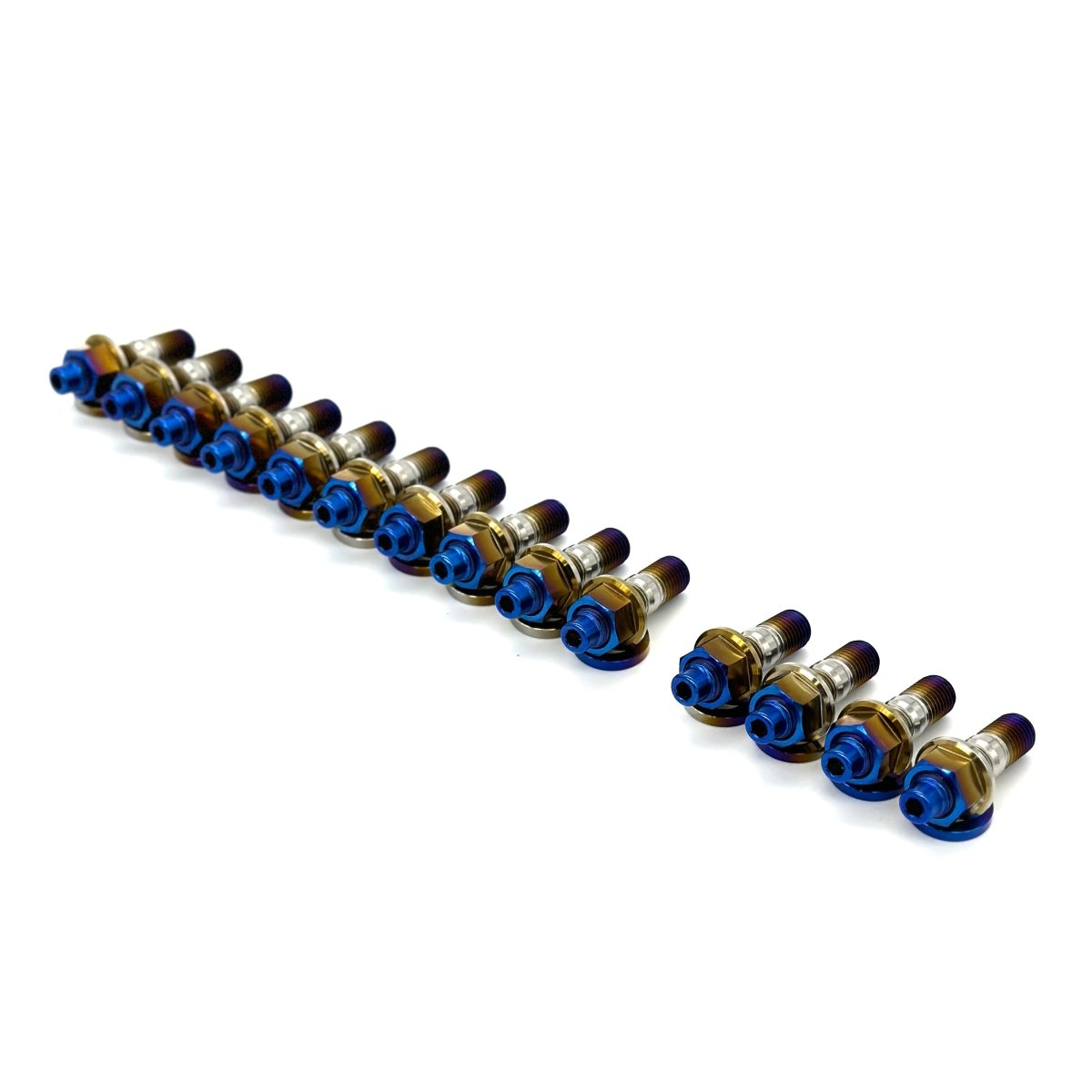 JDC Titanium Exhaust Manifold Stud Kit (Evo X) - JDMuscleExhaust Manifold StudsJDC-TI-EVOX-EMSK-12P-N12 PointBurnt
