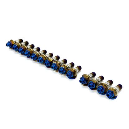 JDC Titanium Exhaust Manifold Stud Kit (Evo X) - JDMuscleExhaust Manifold StudsJDC-TI-EVOX-EMSK-12P-N12 PointBurnt